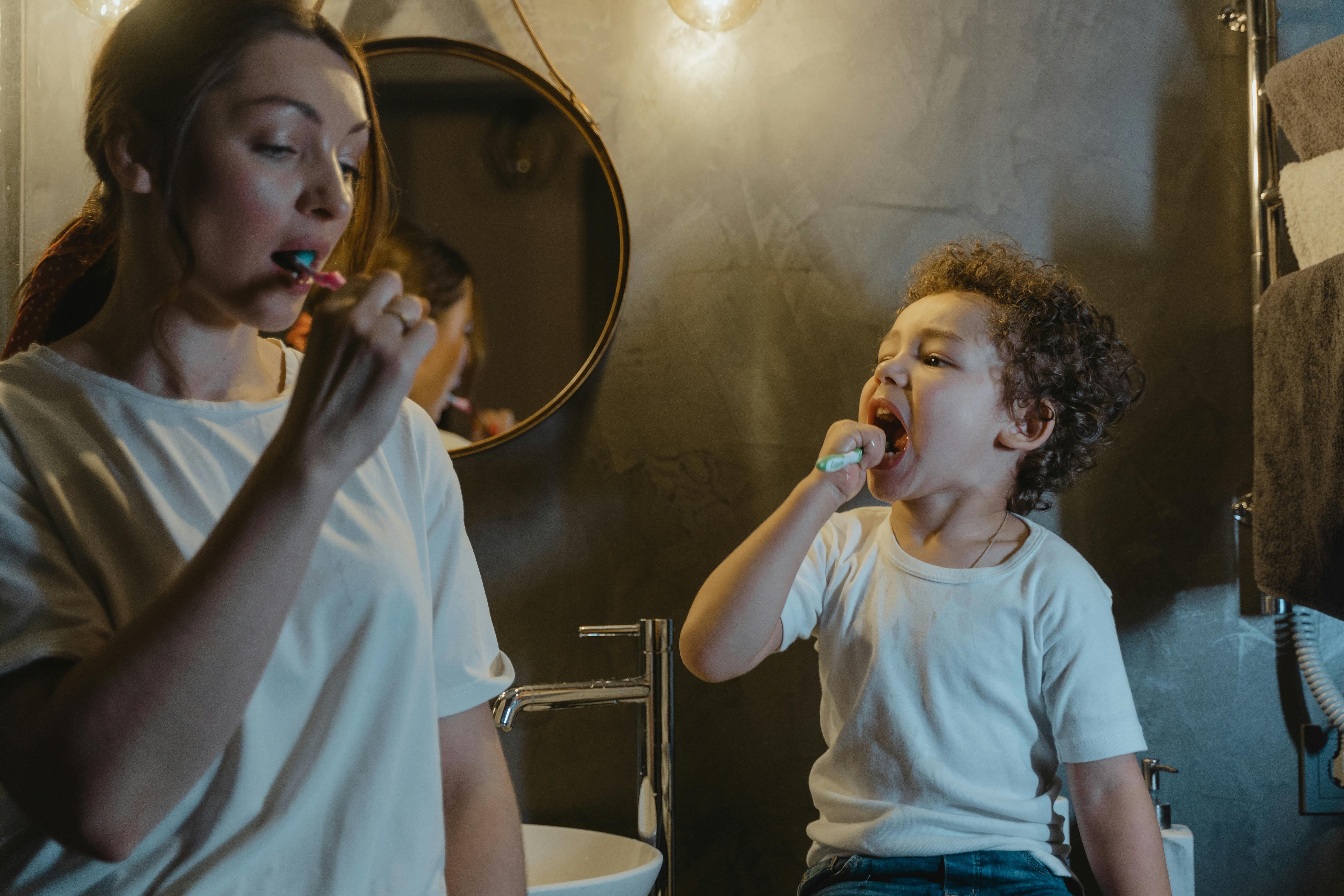 oral hygiene routine